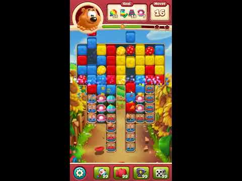 Toon Blast Level 7816 - NO BOOSTERS 🐻🐺🐱 | SKILLGAMING ✔️