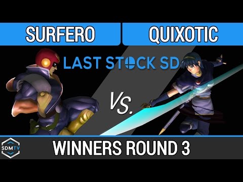 LSSD 97 - Surfero (Falcon) vs. Quixotic (Marth) - SSBM WR3 - Smash Melee