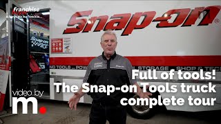 Snap-on Tools, fully-stocked truck tour!