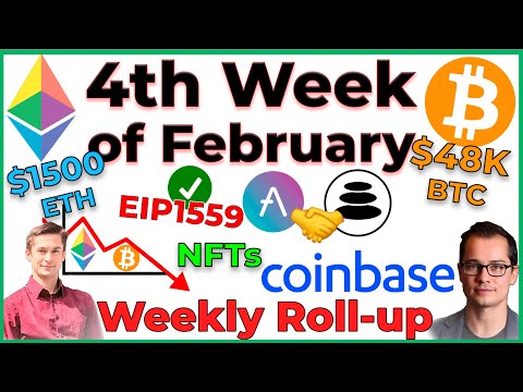 ROLLUP: 4th Week of February (BIG DIP, NFT Culture, Coinbase IPO, Ethereum Jobs)