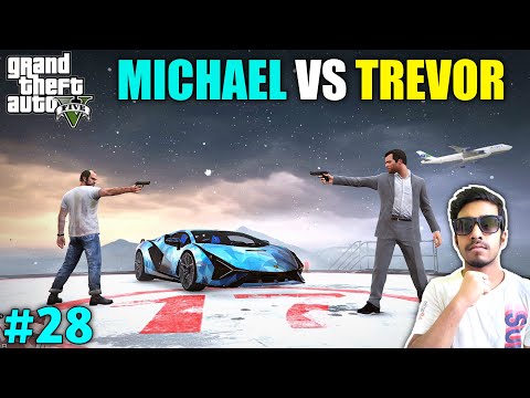 MICHAEL CHEATED TREVOR TO HIDE SECRETS | GTA V GAMEPLAY #28