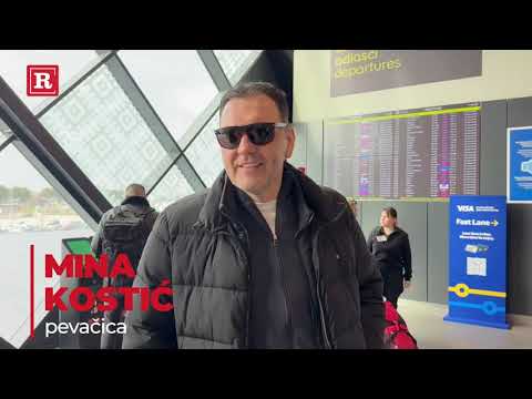 Mina Kostić zatrudnela, pa ispratila Kaspera u Ameriku! Haos na aerodromu