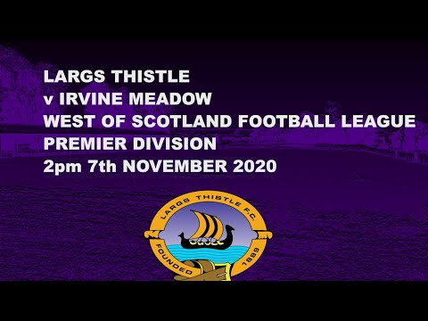 Largs Thistle 0-1 Irvine Meadow - 7th November 2020, West of Scotland League Premier Division