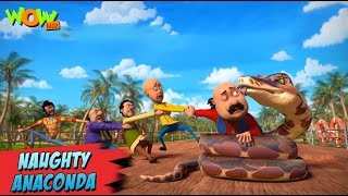 Motu Patlu New Episodes 2022 | Naughty Anaconda | Funny Hindi Cartoon Kahani | Wow Kidz