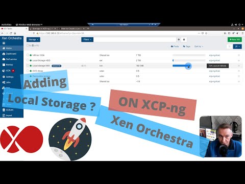 Solving local storage problems in XCP-ng step by step