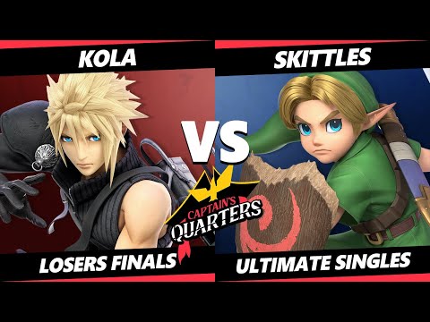 Captain's Quarters 3 Losers Finals - Kola (Cloud) Vs. Skittles (Young Link) SSBU Singles