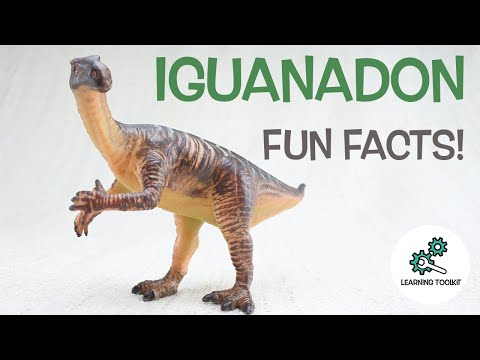 IGUANADON FACTS! | Fun & Educational | Dinosaurs For Kids | Best Dinosaur Facts