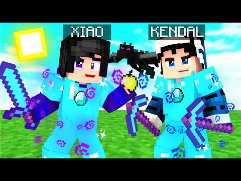 IO E @KendalYT PROVIAMO A FINIRE MINECRAFT CON GLI OGGETTI OP!! *FINITO MALE*
