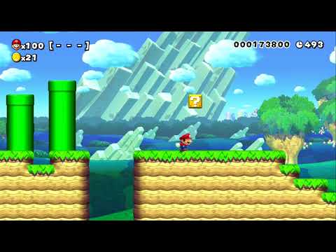 DEPICTING NARRATION ~ EASY 100 MARIO CHALLENGE - SUPER MARIO MAKER - NO COMMENTARY 1bc