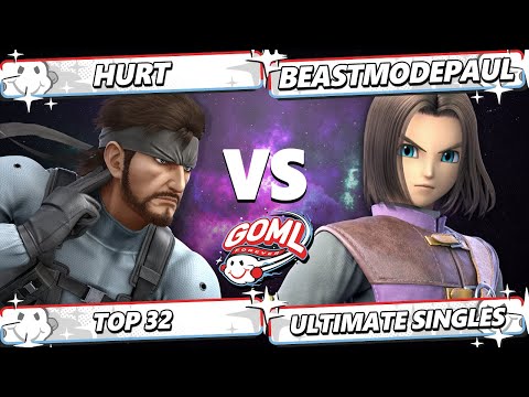 GOML 2025 - Hurt (Snake) Vs. BeastModePaul (Hero) Smash Ultimate - SSBU
