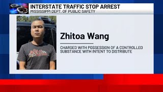 One person arrested during an interstate traffic stop in Lauderdale County