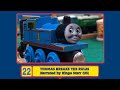 Thomas In Trouble Thomas Breaks The Rules US Dub Ringo Starr Thomas Wooden Railway