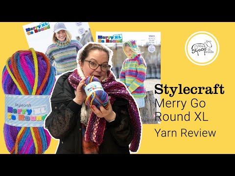 Stylecraft Merry Go Round XL Yarn Review - Super Chunky Yarn