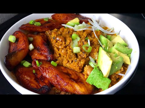 How To Make Red-Red /Authentic Gari AND Beans
