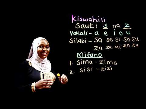 Gredi 5 Kiswahili Mwalimu Rehema Sauti s na z