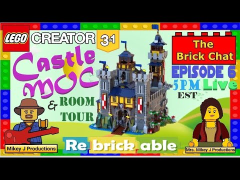 The Brick Chat Ep. 6: Mikey J Production Lego Live Stream Show