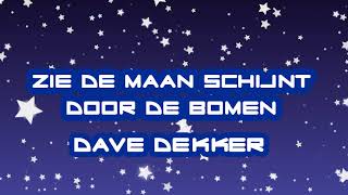 Dave Dekker feat. Stay Tuned - Zie De Maan Schijnt Door De Bomen