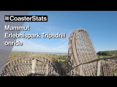 Mammut mounted onride - Erlebnispark Tripsdrill [4K 60FPS]