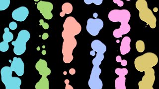 Lebendige lavaartige Flüssigkeit zum entspannen, lernen, einschlafen oder als 4k TV Hintergrund