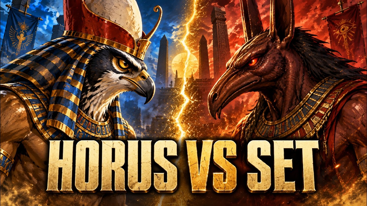 El Heredero contra el Usurpador: La Guerra Divina de Horus y Seth