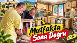 #7 Üst üniteler asıldı ve çekmeceler bitti.