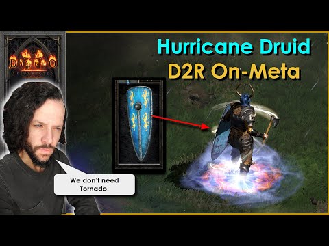 Hurricane Druid - D2R - ON-Meta build - One of my favorites