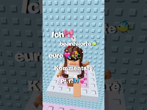 || Ich beantworte eure Kommentare🗿💕 Pt. 1 || wie kuhl😝 #roblox #sumi #viral