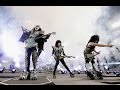 KISS Detroit Rock City Dodger Stadium 25 01 2014 LA Kings Vs Anaheim Ducks