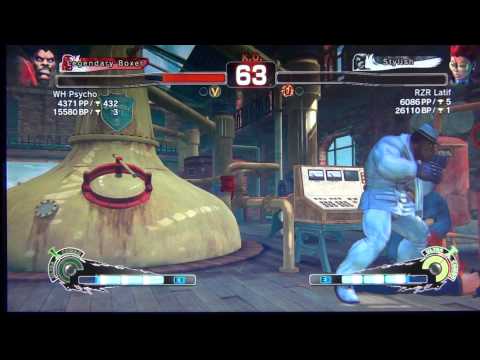 SSF4 AE Ranked Match - WH Psycho (Balrog) Vs RZR Latif (C.Viper)
