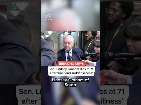BREAKING NEWS: Sen. Lindsey Graham dies at 71 after 'brief and sudden illness'