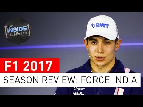 F1 NEWS 2017 - SEASON REVIEW: FORCE INDIA [THE INSIDE LINE TV SHOW]
