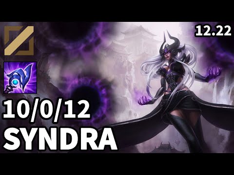 Syndra Mid vs Gragas - KR Master | Patch 12.22