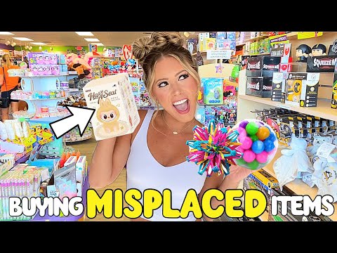 Buying every MISPLACED ITEM at LEARNING EXPRESS 😱🧸 #trend #shopping #labubu #toys #satisfying #fun