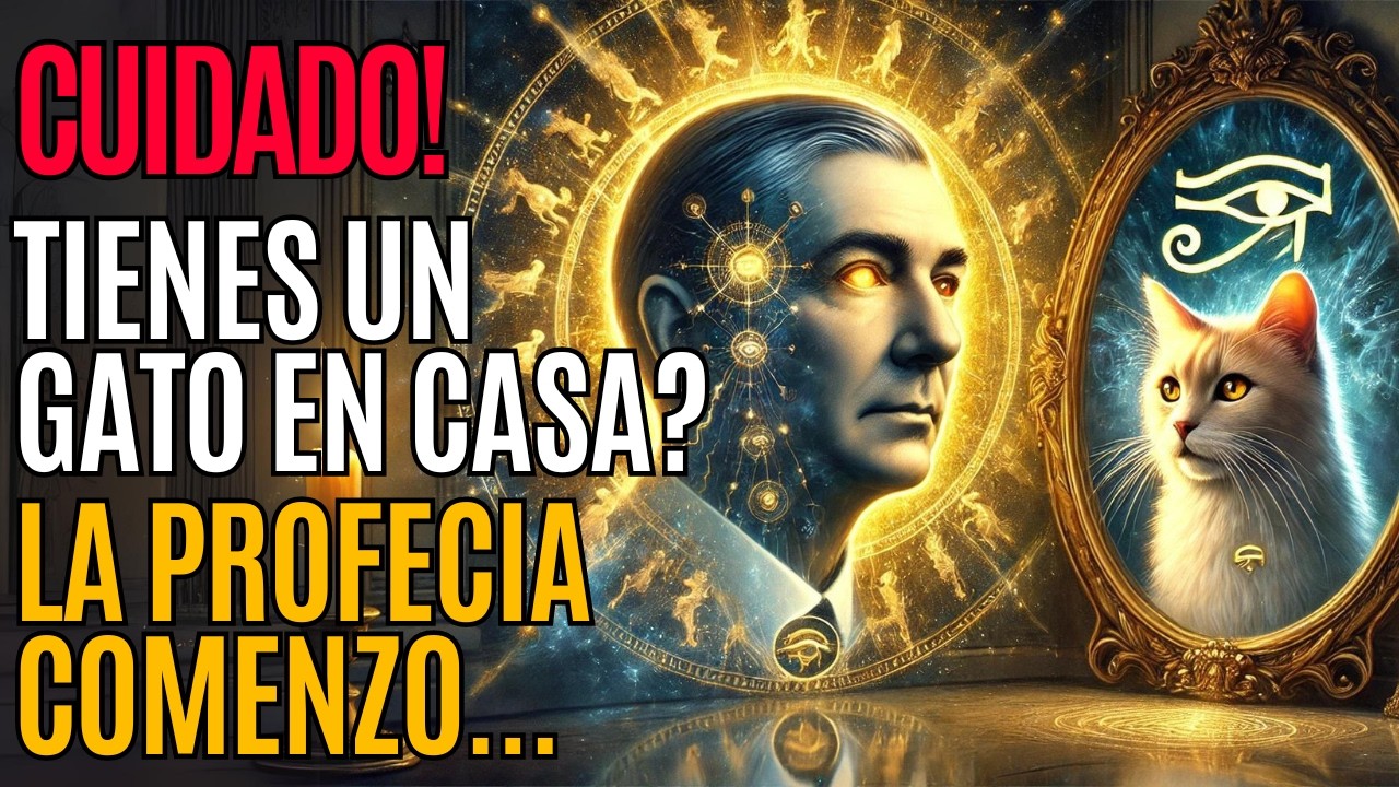 Lo que Edgar Cayce Predijo para quienes Tienen GATO en Casa ya Comenzó y TODOS ESTÁN EN SHOCK