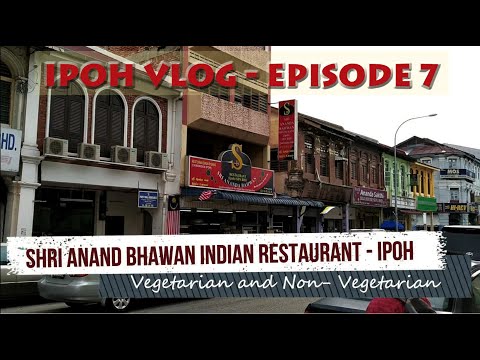 Tentamos comida vegetariana no IPoh no restaurante Sri Anand Bhawan - Veg e Non - Veg - IPoh Vlog 7