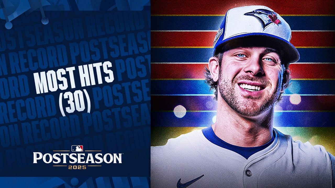 30 HITS in 1 Postseason! Blue Jays' Ernie Clement makes HISTORY! 😱 (Every hit!)