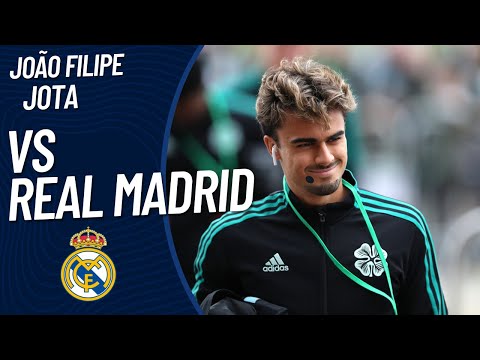 João Filipe Jota vs Real Madrid 2/11/2022 | UEFA Champions League Group F Matchday 6 | 1 Goal
