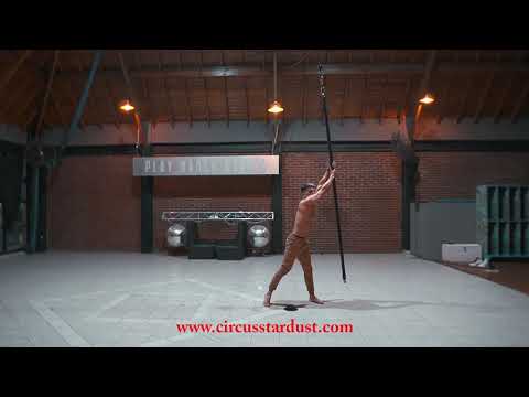 Circus Stardust Agency Presents: Aerial Flying Pole Act (Circus Act 01633)
