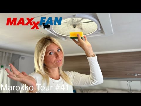 How does our Maxxfan perform in this heat of over 36 degrees Celsius? Morocco Tour #41