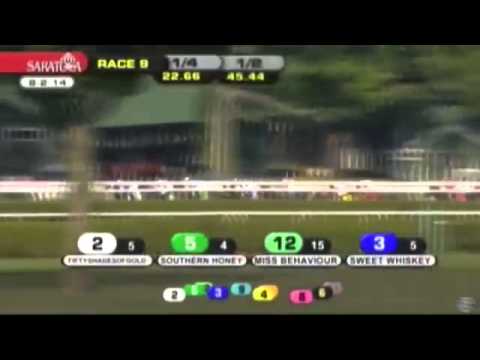 Watch Sweet Reason (Street Sense) win the G1 Test Stakes at Saratoga, USA, 2014