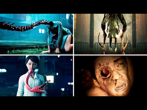 All Characters To Monsters Transformations in Slitterhead