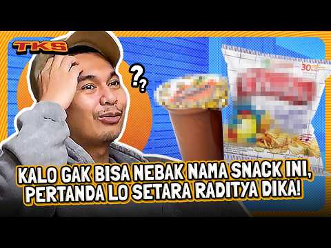 BARU PERTAMA KALI RADITYA DIKA MAKAN SNACK DAN MINUMAN INI, CUMA DI #TKS 37 Part 3!!!