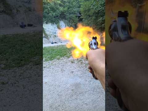 Smith and wesson 357 magnum #shorts #revolver #flame