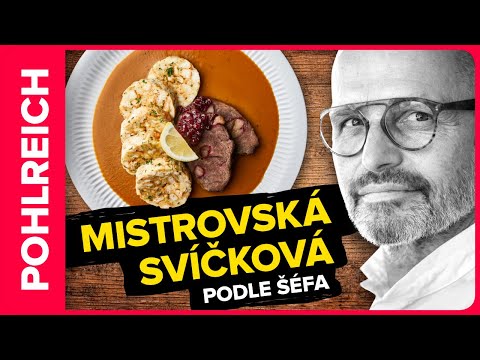 Nejlepší svíčková na smetaně! Vyzkoušejte ji podle Zdeňka Pohlreicha