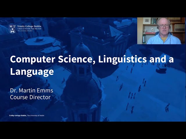 Computer Science, Linguistics and a Language - TR039
