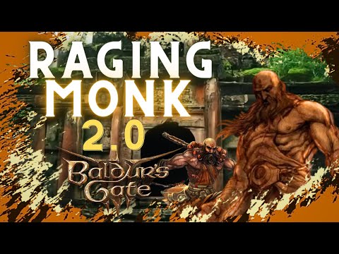 Best Raging Monk BG3 Barbarian Monk Multiclass