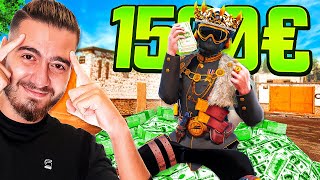 CETTE PARTIE CONTRE LES MEILLEURS JOUEURS WARZONE ME FAIT GAGNER 1500€...