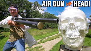 How Lethal is a CONTACT Air Gun Blast??? (ZEUS vs HEAD)
