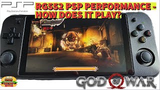 Anbernic RG552 - PSP performance - How does it play?