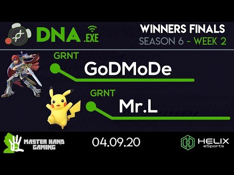 DNA.EXE S6:W2 - GRNT | Mr.L (Pikachu) Vs. GYE | GoDMoDe (Roy, Ryu) - Winners Finals